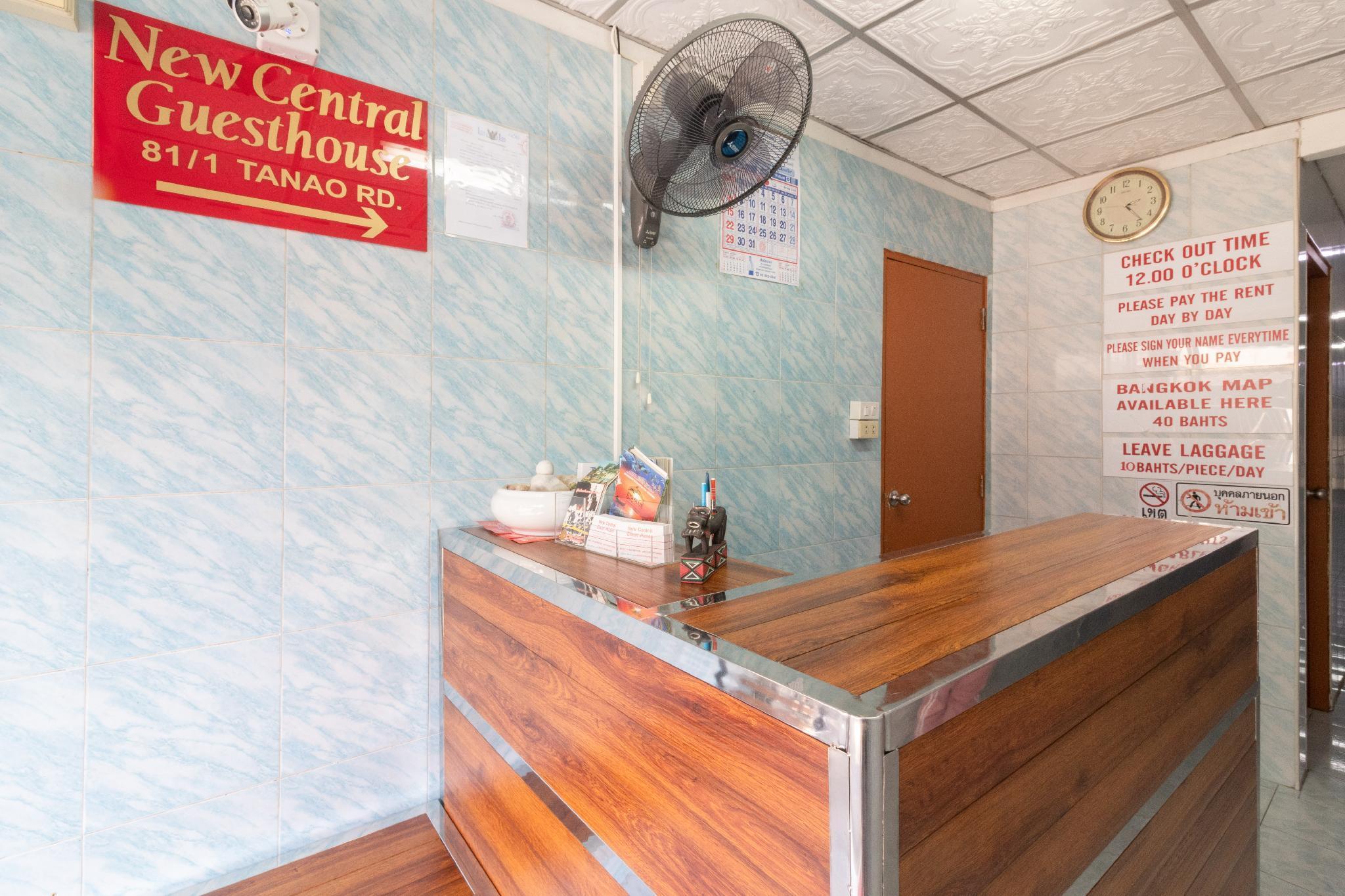 New Central Guesthouse Bangkok Extérieur photo